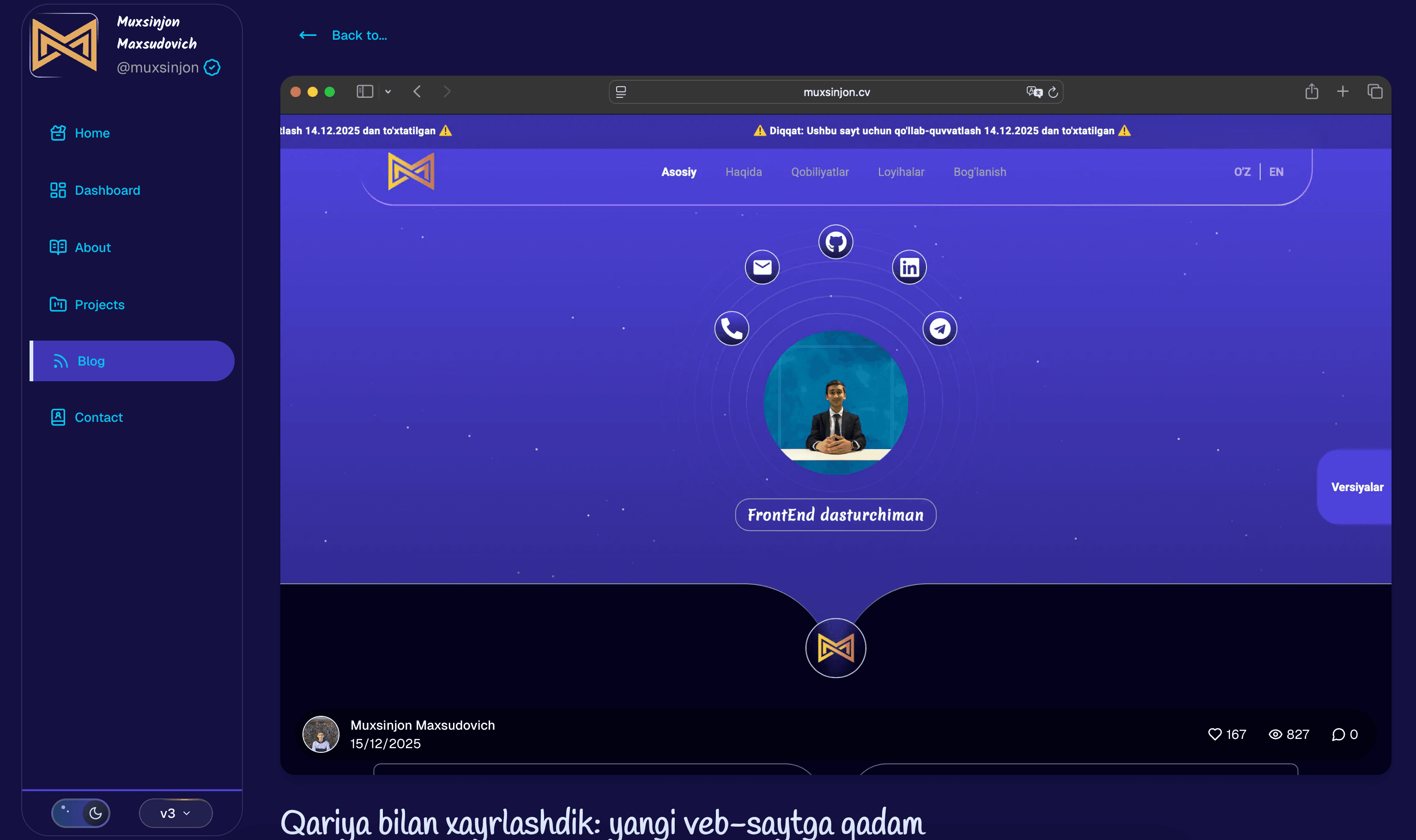 Goodbye to the Old: A Step to the New Website - Image 3