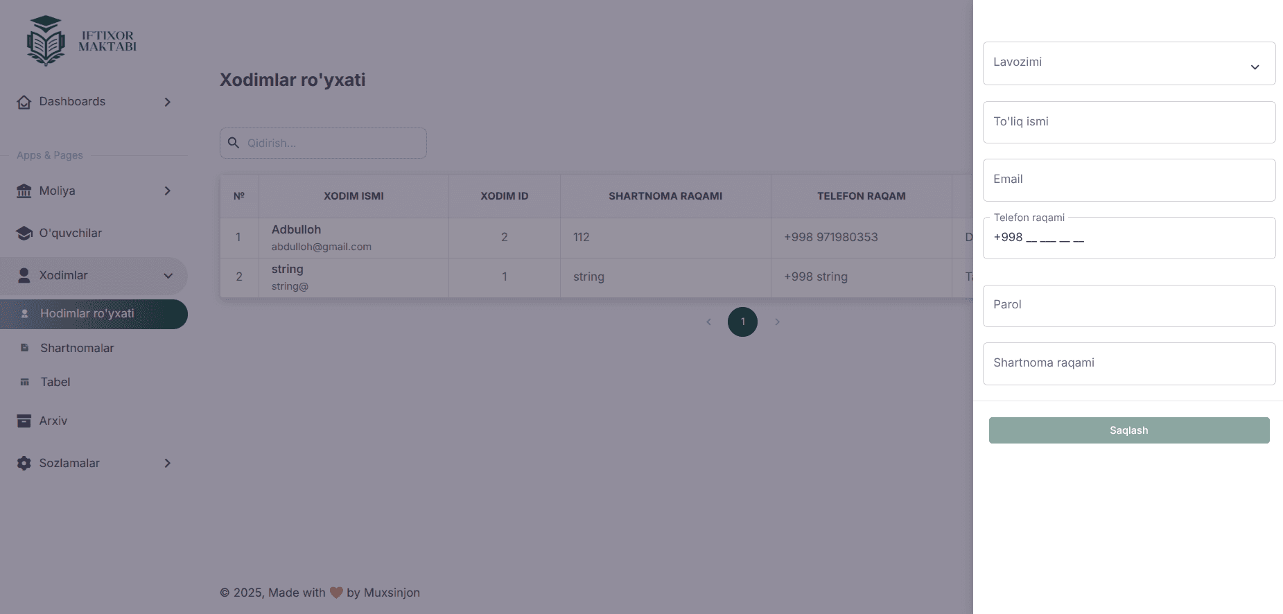 Iftixor Financial Management App - Image 9