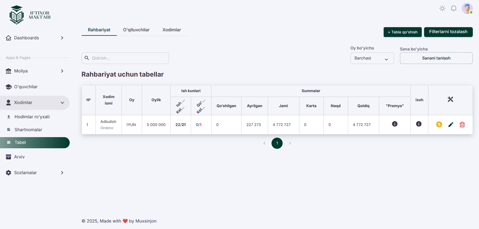 Iftixor Financial Management App - Image 11